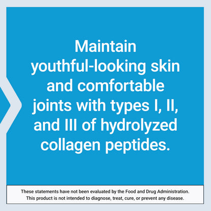 Life Extension Collagen Peptides for Skin & Joints, Collagen Types I, II & III in an Easy-Mix Powder, Gluten Free, Non-GMO, net Weight 343 Grams Life ExtensionBuy Supplements Australia