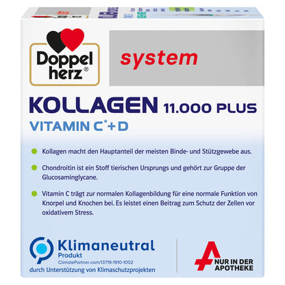 Doppelherz collagen 11,000 ampoules, 30 x 25 ml, PZN:7625039 My StoreBuy Supplements Australia