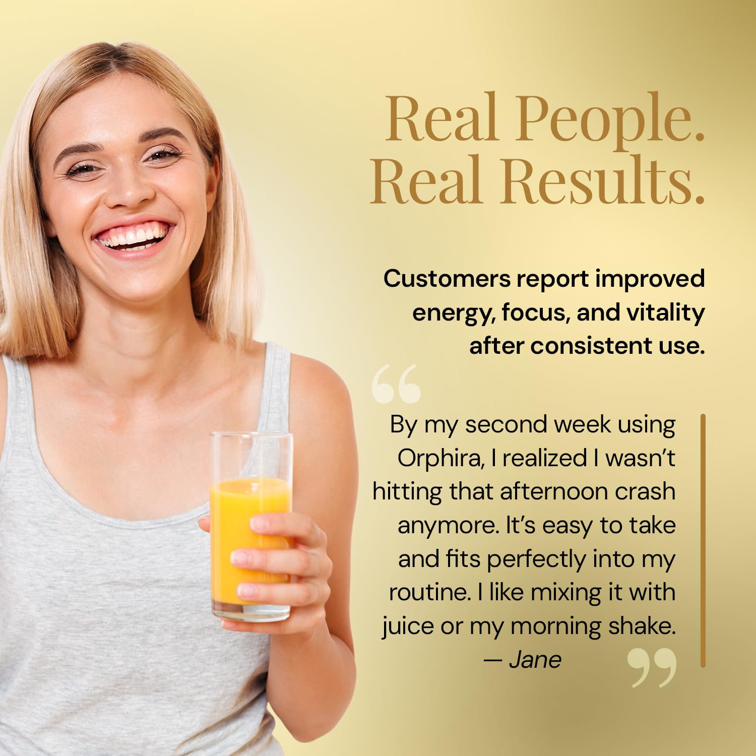 Orphira Liquid Liposomal NAD+ Supplement - 10x Better Absorption for Cellular Energy, Mental Clarity, Healthy Aging & Vitality Support - Enhanced NAD Plus, Vegan, Non-GMO - 30 Servings (4 fl oz) Orphira NutritionBuy Supplements Australia