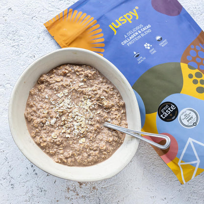 Juspy Premium Marine Collagen Powder + High Protein Cacao Superfood Blend JuspyBuy Supplements Australia