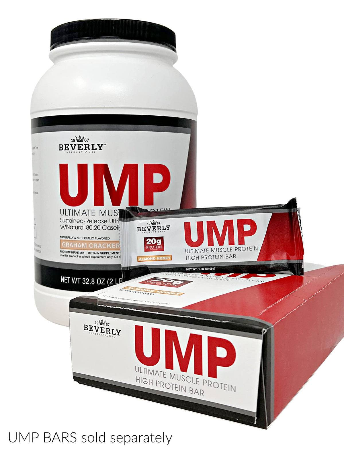 Beverly International UMP Protein Powder, Graham Cracker. Unique Whey-Casein Ratio Beverly InternationalBuy Supplements Australia