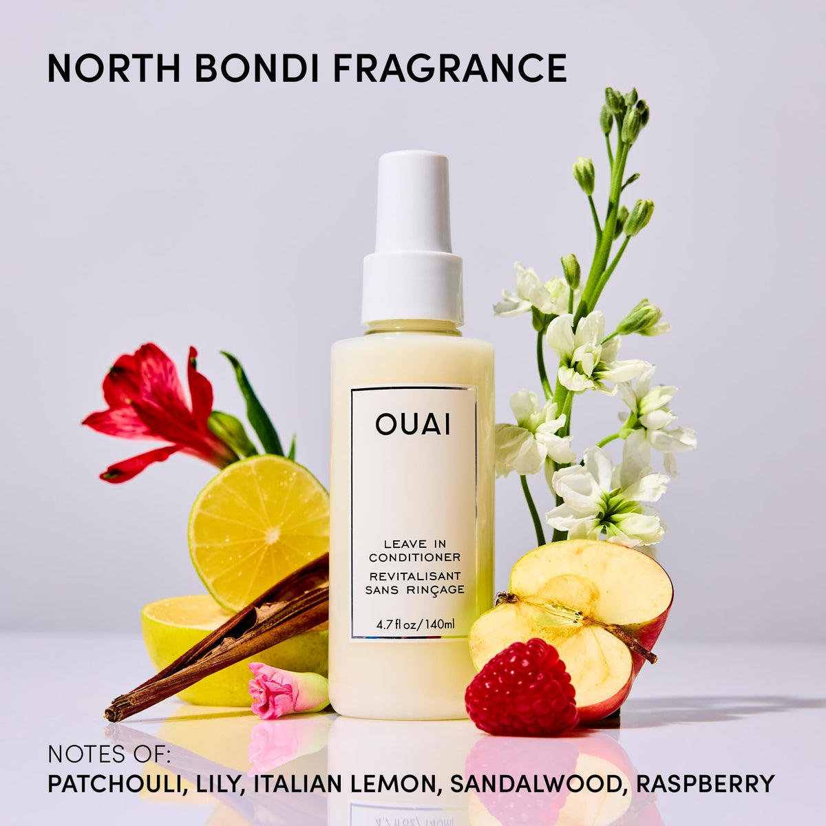 OUAI Leave In Conditioner & Heat Protectant for Hair - Prep Hair for Styling or Use as Detangling Spray to Fight Frizz & Flyaways - No Parabens, Sulfates or Phthalates (4.7 oz) OUAIBuy Supplements Australia