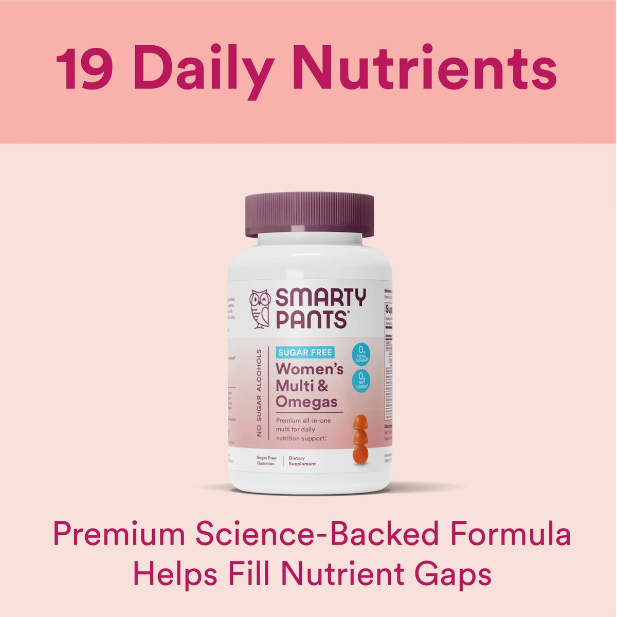 SmartyPants Kids Multivitamin Gummies 120 Count and Women's Multivitamin Gummies 60 Count Bundle SmartyPantsBuy Supplements Australia