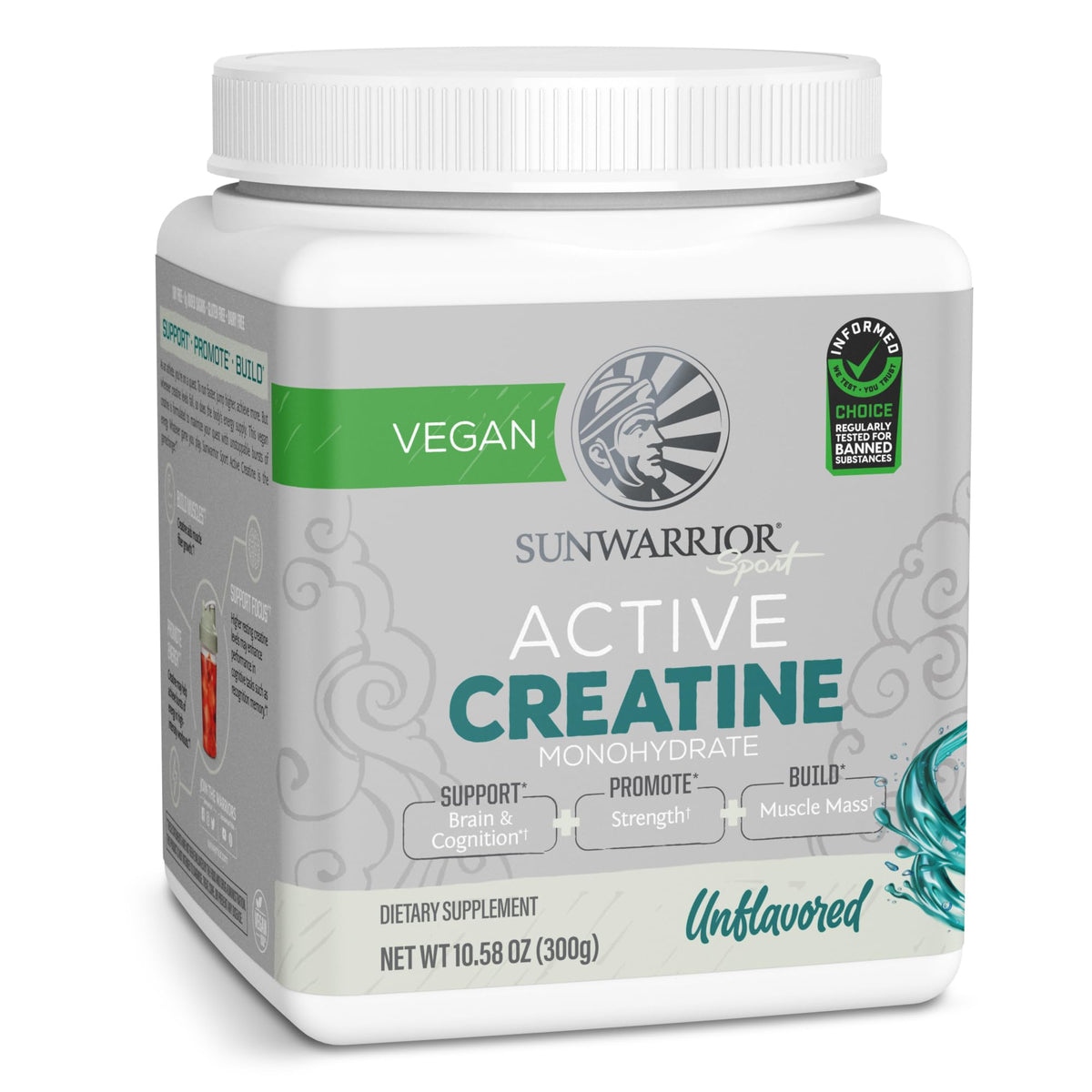 Sunwarrior, Active Creatine, 10.58 Ounce SunwarriorBuy Supplements Australia