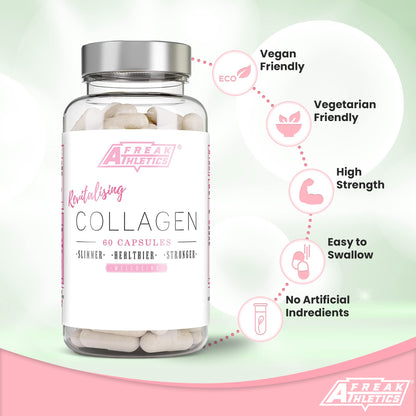 Collagen Supplements for Women - Marine Collagen Capsules - High Strength Skin, Hair Freak AthleticsBuy Supplements Australia