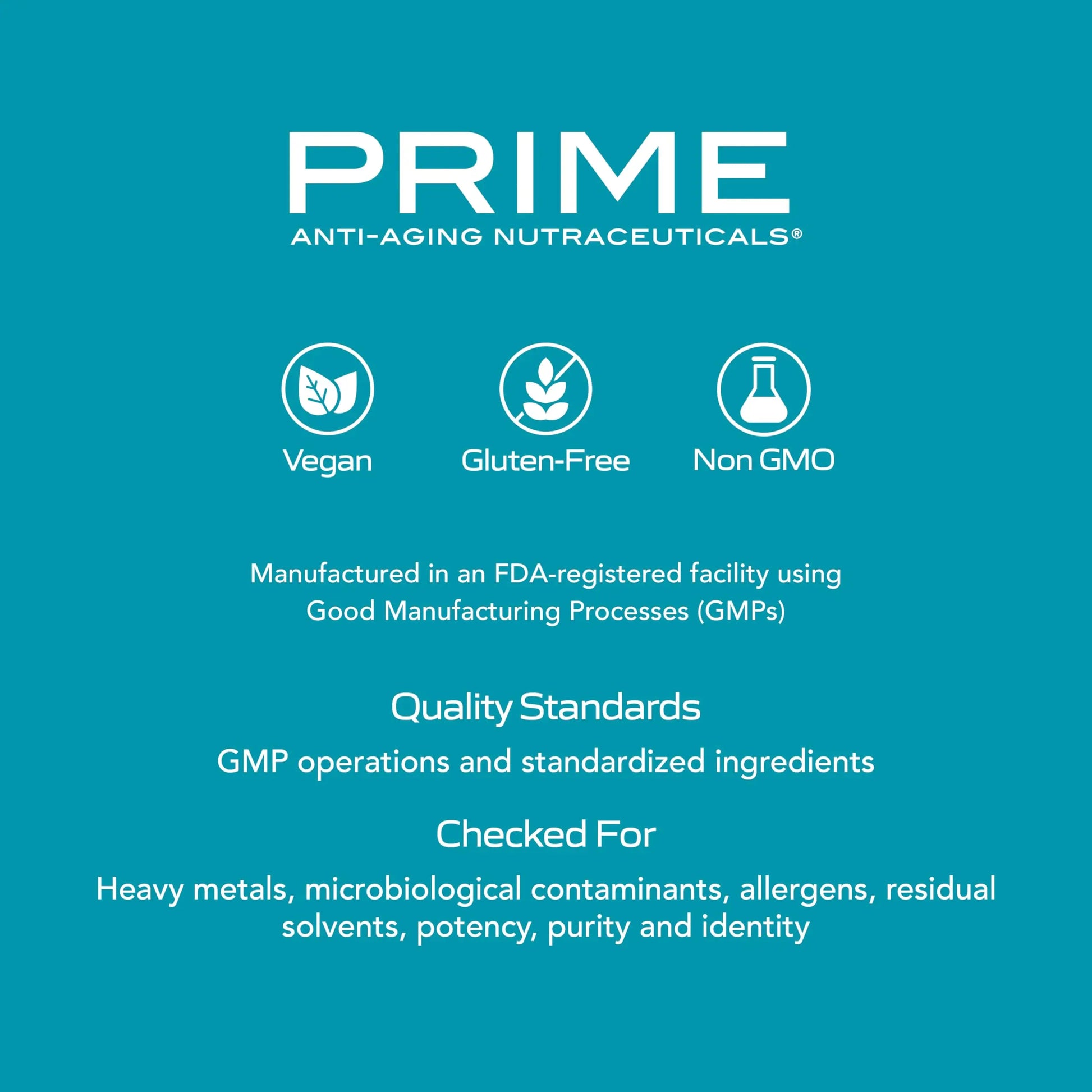 PRIME Anti-Aging Nutraceuticals NAD+ – Nicotinamide Riboside & Pterostilbene Supplement for Cellular Energy, Healthy Aging & Vitality, Vegan, Gluten-Free, 30 Servings PRIMEBuy Supplements Australia