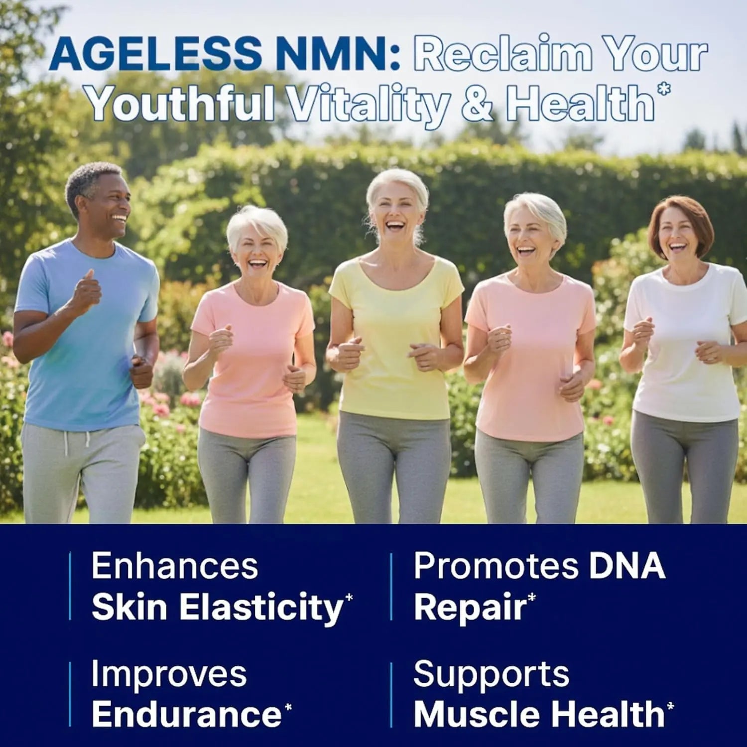 NMN Supplement 500mg Nicotinamide Mononucleotide | Supports NAD+ Levels, Energy, Cognitive Function, Muscle Health & Healthy Body Composition – Capsules (30) Ageless Foundation LaboratoriesBuy Supplements Australia