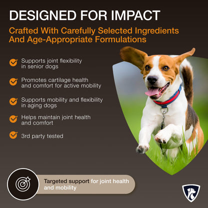 NutraRegen Select Senior Dog Joint Supplement 45 Scoops | Natural Glucosamine Chondroitin for Dogs with Collagen | Hip and Joint Powder | 7.7 Oz NutraRegenBuy Supplements Australia