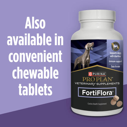Purina Pro Plan Veterinary Supplements FortiFlora Daily Probiotics for Dogs, Helps Digestive Gut Health and Diarrhea - 30 ct. Box Pro Plan Veterinary DietsBuy Supplements Australia