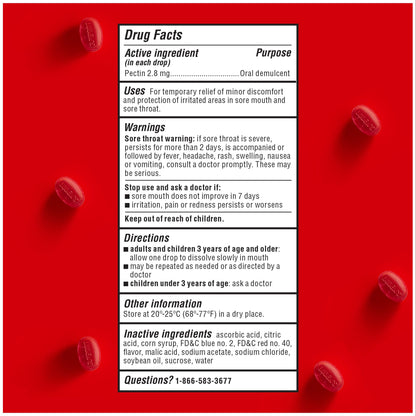 Luden's Sore Throat Relief Lozenges for Minor Everyday Irritation & Dry Mouth, Wild Cherry Flavored Drops, 30 Count Luden's buy supplements Au