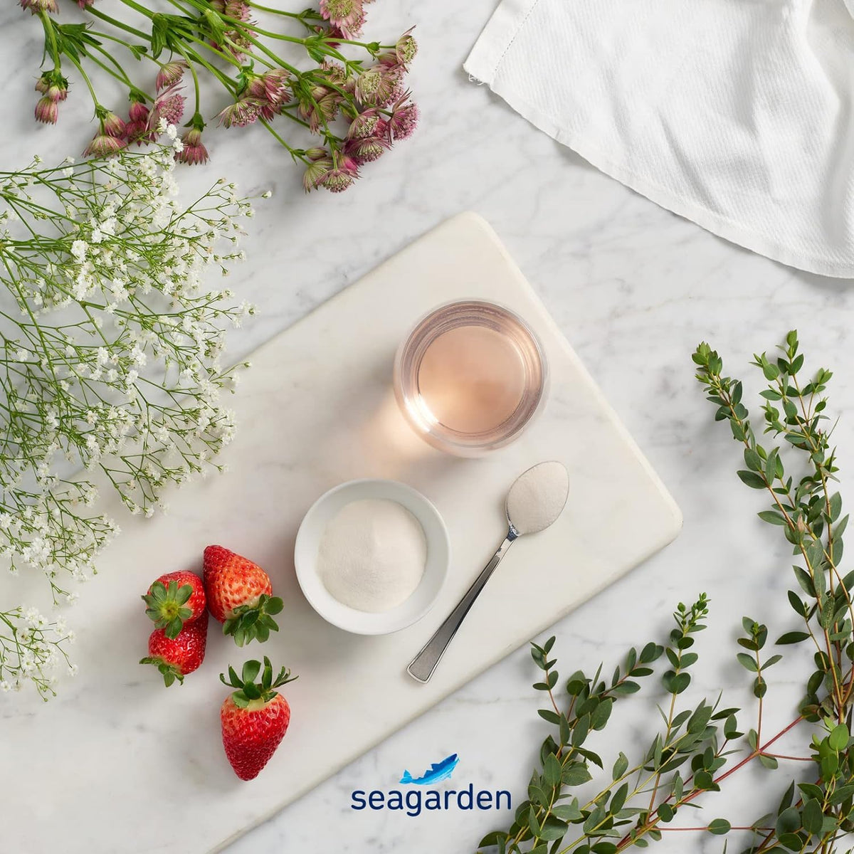 Seagarden Marine Collagen Powder + Vitamin C | Collagen Peptides Powder (Type I & III) SEAGARDENBuy Supplements Australia