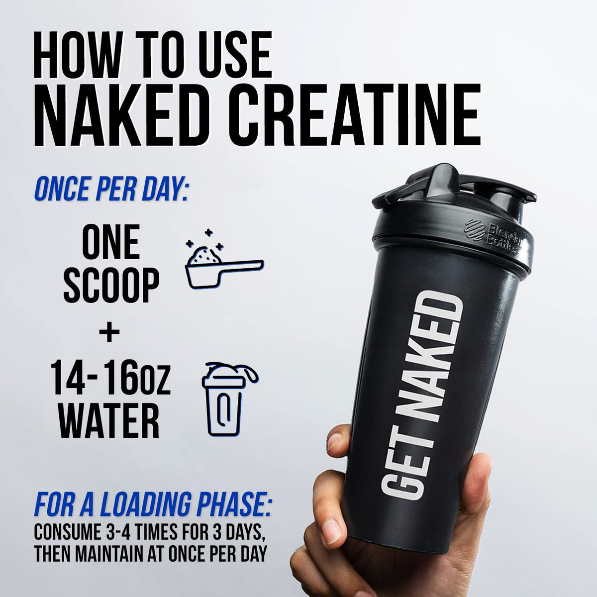 Pure Creatine Monohydrate – 200 Servings - 1,000 Grams, 2.2lb Bulk, Vegan, Non-GMO Naked NutritionBuy Supplements Australia