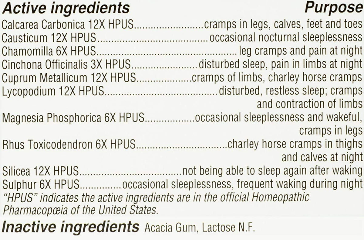 Hyland's Leg Cramps PM Tablets 50 ea 50 Count (Pack of 2) Hyland'sBuy Supplements Australia
