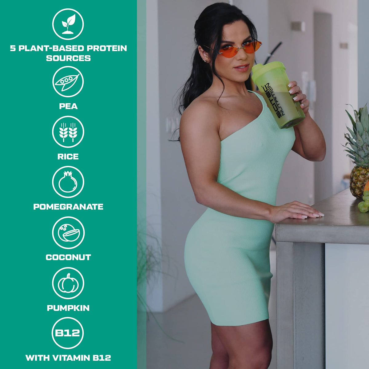 Scitec Nutrition 100% Vegan Protein – 5 Plant-Based Protein Sources – Fortified with Vitamin B12 Scitec NutritionBuy Supplements Australia
