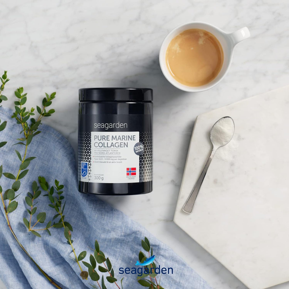 Seagarden Pure Marine Collagen Powder (Type I & III) | Wild-Caught Arctic Cod SEAGARDENBuy Supplements Australia