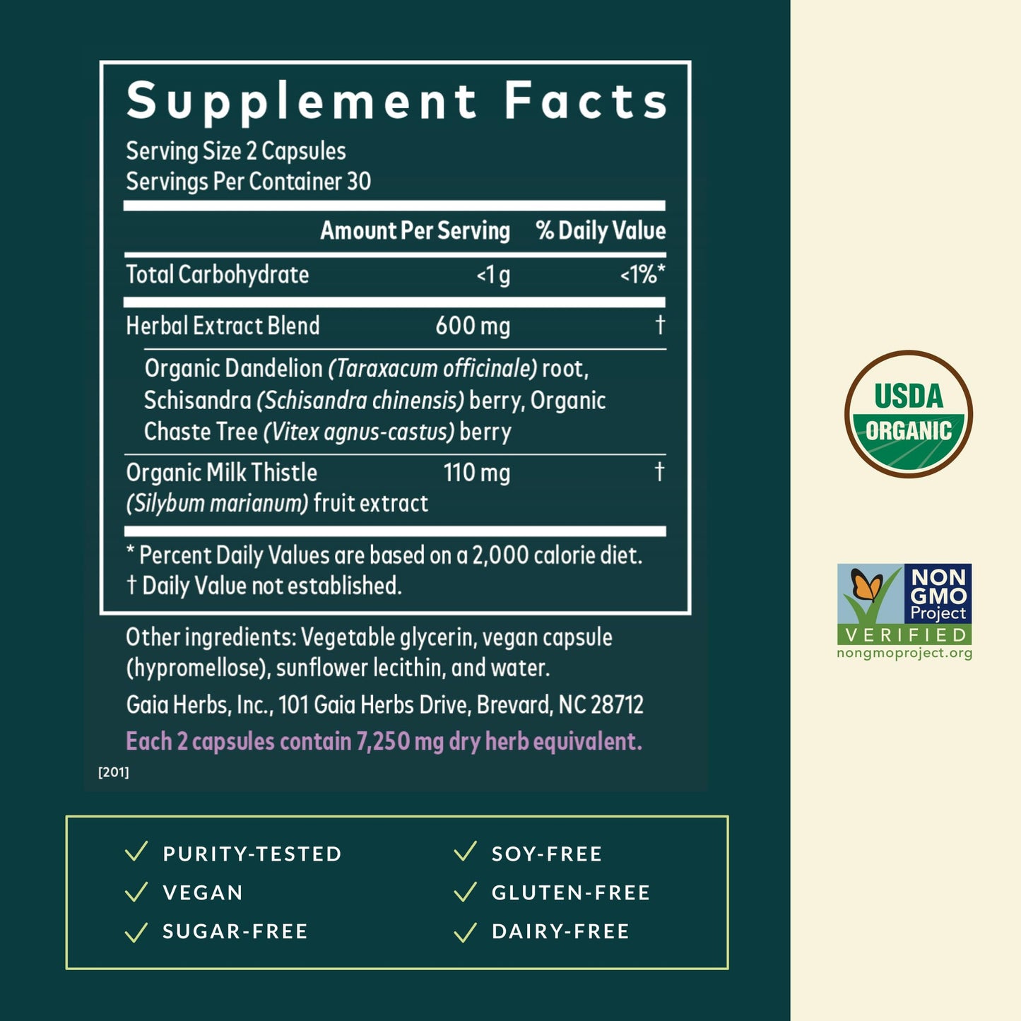 Gaia Herbs Period Cycle Support - Supports Hormone Balance & PMS Relief* - Herbal Supplement with Vitex Berry & Schisandra - Free from Gluten, Dairy & Soy - 60 Vegan Capsules (60 Servings) Gaia HerbsBuy Supplements Australia