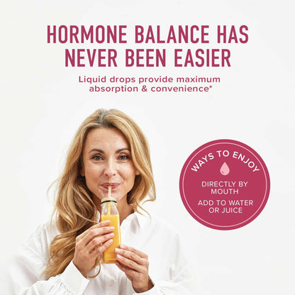 Hormone Balance Liquid Drops | with Black Cohosh, Stinging Nettle, Red Raspberry Leaf, Chasteberry & More | Menopause, Hot Flash, & PMS Relief Menstrual Herbal Support Tincture | Vegan Formula | 2oz SMNutritionBuy Supplements Australia