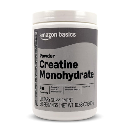 Amazon Basics Creatine Monohydrate Powder, 10.58 oz, 60 Servings Amazon BasicsBuy Supplements Australia