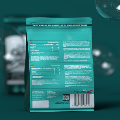 Marine Collagen Complex 180 Gummies. Strawberry & Blueberry Flavour. Resealable & Recyclable Pouch. Contains Marine Collagen, Vitamin C Activ GumsBuy Supplements Australia