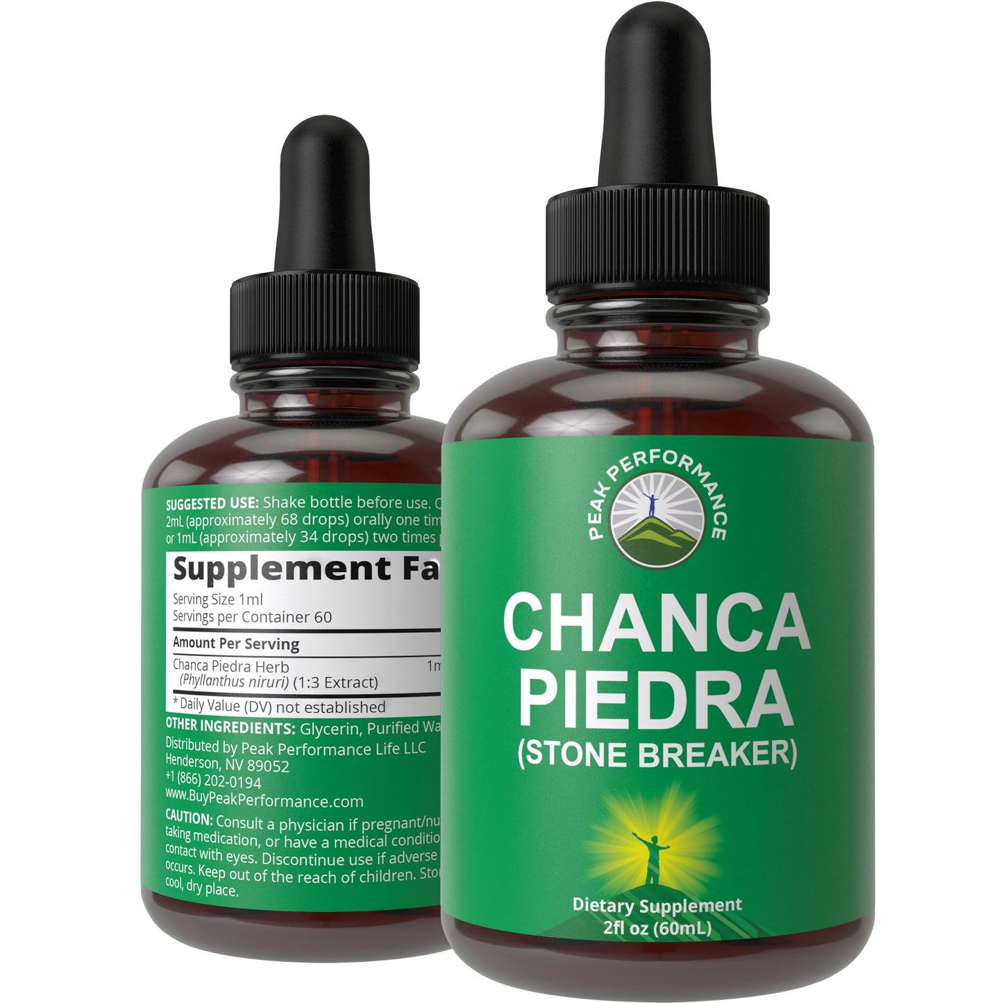 Chanca Piedra Liquid Drops. Stone Breaker - Advanced Kidney Stones Dissolver & Gallbladder Cleanse Support Supplement. USA Tested Chanca-Piedra Stonebreaker. Sugar Free, Gluten Free, Herbal Tincture Peak PerformanceBuy Supplements Australia
