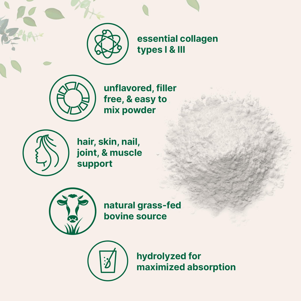 Micro Ingredients Hydrolyzed Collagen Peptides Powder, 1 lb | Type I & III Collagen for Women & Men | Unflavored Bovine Collagen Protein | Easy Dissolve, Paleo, Non-GMO Micro Ingredients buy supplements Au