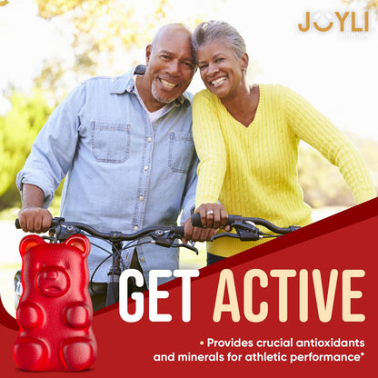 JOYLI Quercetin Gummies - Quercetin with Bromelain Zinc Vitamin C & Vitamin D3 - Quercetin Supplement 500MG for Immune System & Allergy - Quercetin for Kids and Adults - 60 Quercetin Chewable JOYLI NutritionBuy Supplements Australia