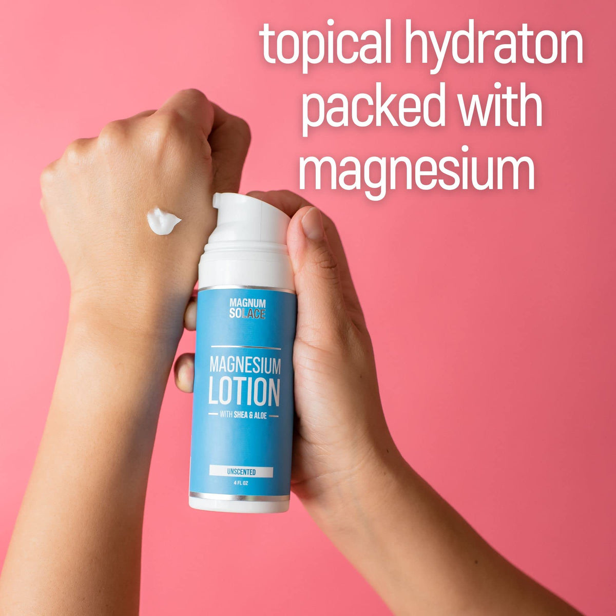 Magnum Solace Magnesium Lotion – Super Concentrated – Made with Aloe and Shea – For Leg Cramps, Sore Muscles & Joints, Rejuvenation – Safe for Kids, Made in the USA (Sandalwood) Magnum SolaceBuy Supplements Australia