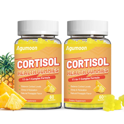 Agumoon Cortisol Gummies for Women, Cortisol Supplements with Ashwagandha, Magnesium, L-theanine, for Relaxation and Mood Support - 120 Gummies AgumoonBuy Supplements Australia