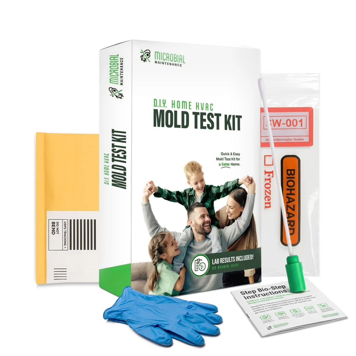 Microbial Mold Test Kit for Home - Indoor Air Quality and Surface Testing - Detects Black Mold, Mildew, and Fungi - Air and Surface Mold Detection Kit with Lab Analysis Included MICROBIAL MAINTENANCEBuy Supplements Australia