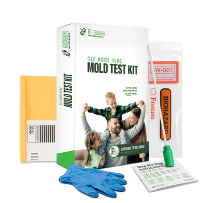 Microbial Mold Test Kit for Home - Indoor Air Quality and Surface Testing - Detects Black Mold, Mildew, and Fungi - Air and Surface Mold Detection Kit with Lab Analysis Included MICROBIAL MAINTENANCEBuy Supplements Australia