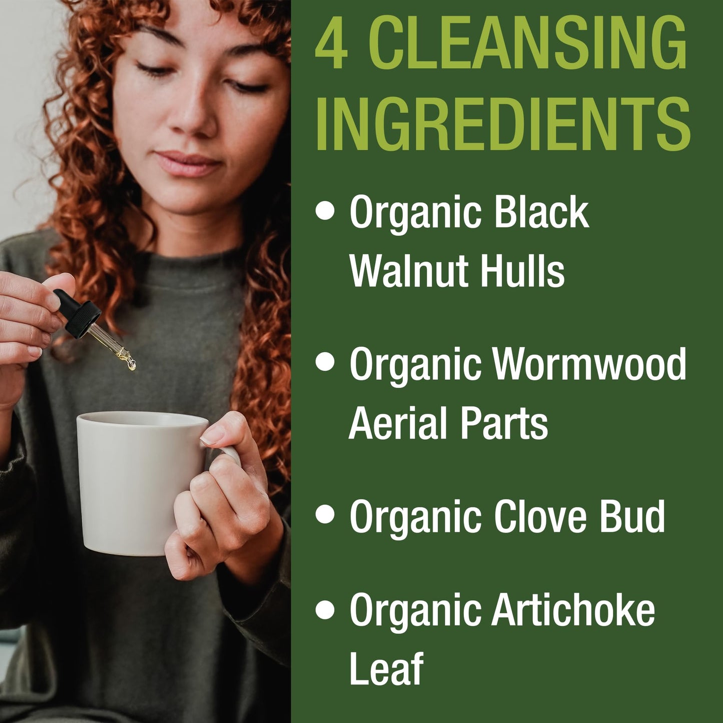 USDA Organic Wormwood Black Walnut Clove Drops Cleanse for Humans. Sugar Free Supplement for Intestinal Cleanse, Detox Support for Adults and Kids. with Artichoke and Clove Bud. Kosher, No GMOs Peak PerformanceBuy Supplements Australia