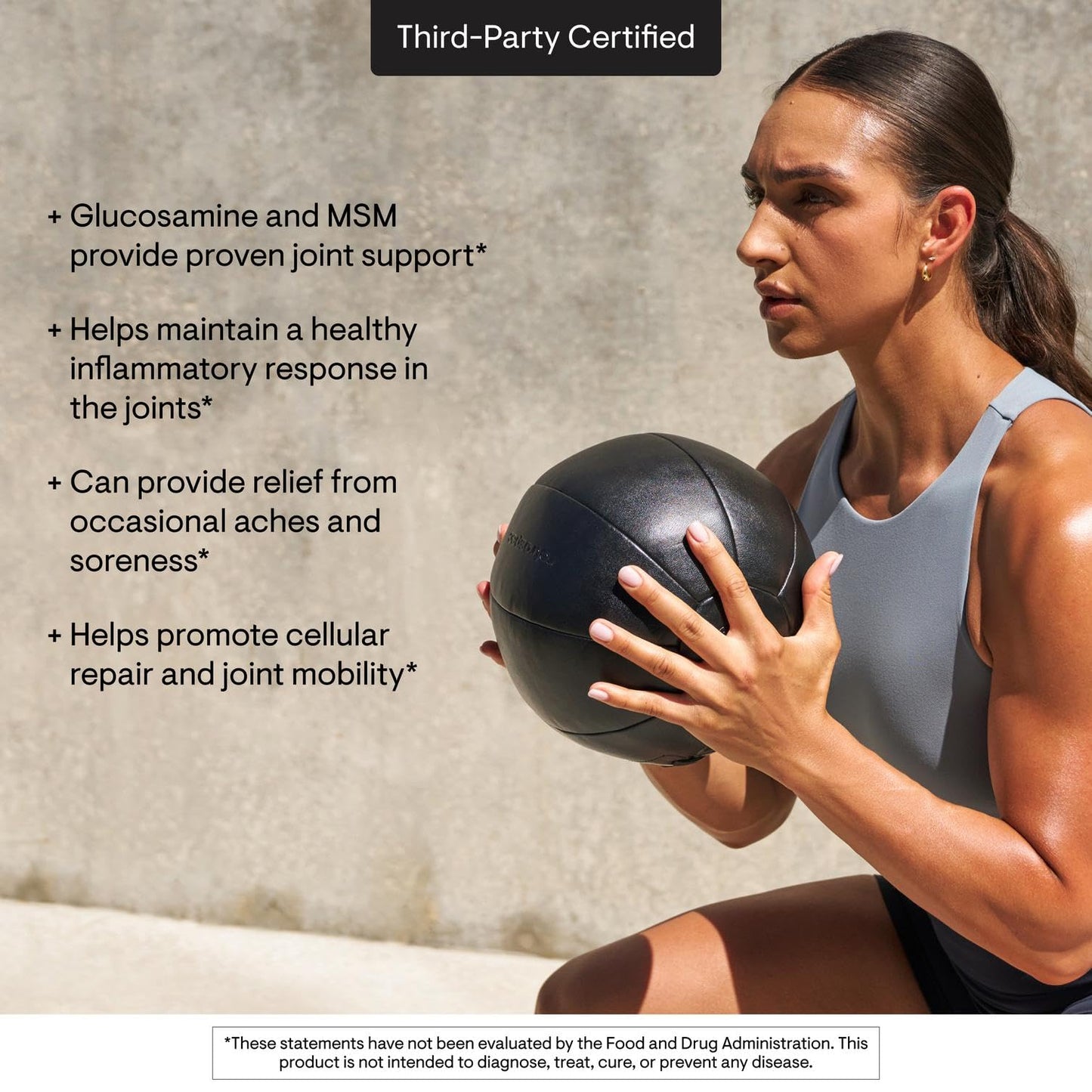 THORNE - Joint Support Nutrients - Formulated with Glucosamine, MSM, Curcumin, Bromelain, Boswellia & Potassium for Joint Support* - Third-Party Certified - Gluten, Dairy & Soy-Free - 240 Capsules THORNEBuy Supplements Australia