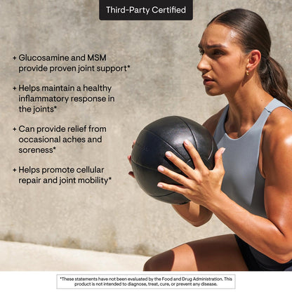 THORNE - Joint Support Nutrients - Formulated with Glucosamine, MSM, Curcumin, Bromelain, Boswellia & Potassium for Joint Support* - Third-Party Certified - Gluten, Dairy & Soy-Free - 240 Capsules THORNEBuy Supplements Australia