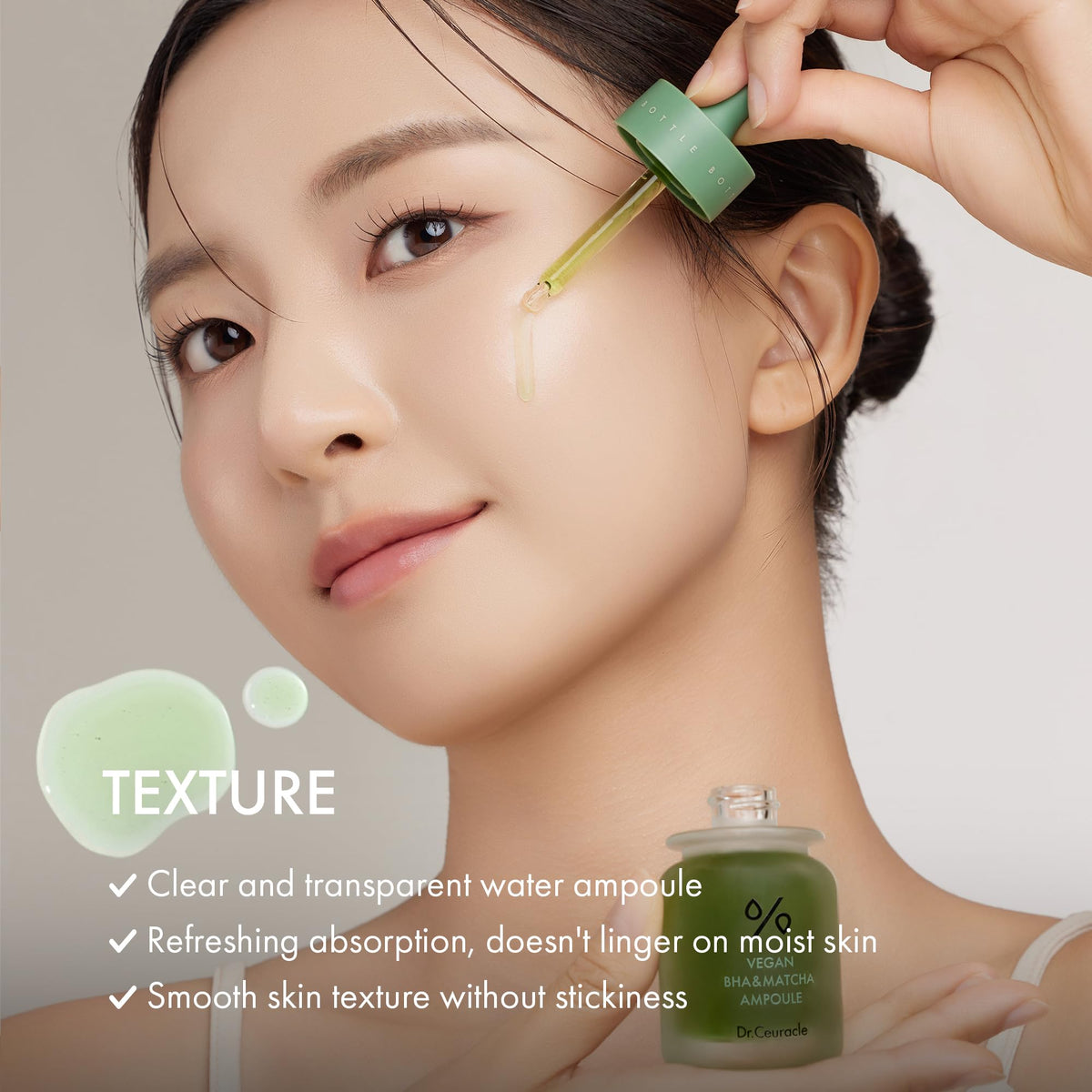 Dr.Ceuracle | Jeju Matcha Tea Essence + Vegan BHA & Matcha Ampoule leegeehaam buy supplements Au