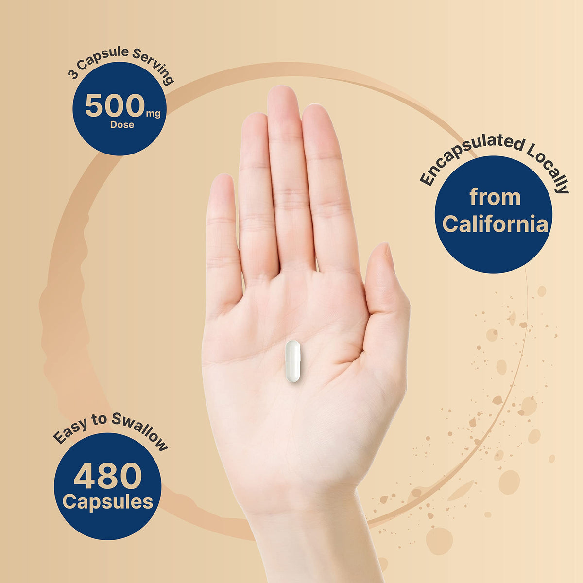 2 Pack Magnesium Citrate 500mg, 480 Capsules | High Purity Elemental Form NatureBellBuy Supplements Australia
