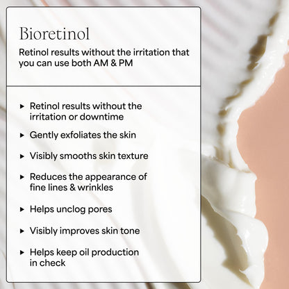 WILDLING Moonbounce 2% Bioretinol Plumping Moisturizer I Rock Samphire, Irish Sea Moss, Marshmallow Root, Moonstone I Hydrates, Boosts Elasticity, Firms I 99.5% Natural, Vegan, Cruelty Free (1.7fl oz) Wildling buy supplements Au