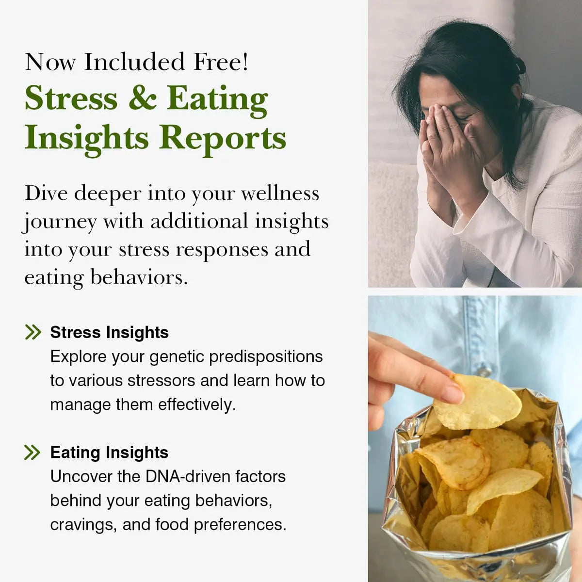 GenoPalate Nutrition DNA Test Kit | 100+ Optimal Foods & Tailored Diet | Genetic Health Report & Personalized Wellness | Macro & Micronutrient Recommendations | Stress & Eating Insights GenoPalateBuy Supplements Australia