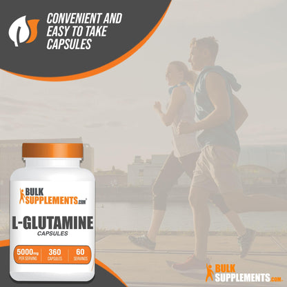 BULKSUPPLEMENTS.COM L-Glutamine Capsules - Glutamine Supplement, L Glutamine BULKSUPPLEMENTS.COMBuy Supplements Australia