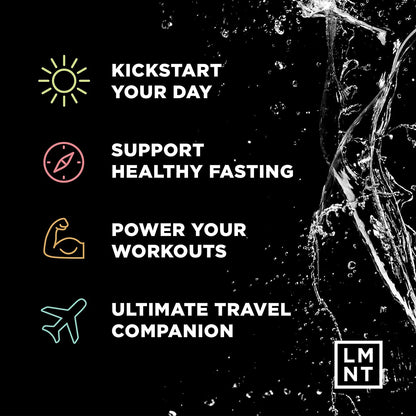 LMNT Zero Sugar Electrolytes - Sample Pack | Drink Mix | 8-Count Drink LMNTBuy Supplements Australia