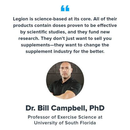 LEGION Pulse Pre Workout Supplement - All Natural Nitric Oxide Preworkout Drink LEGIONBuy Supplements Australia