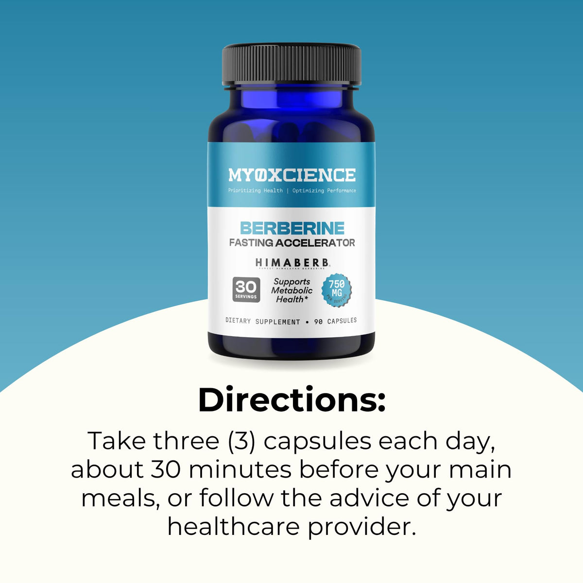 MYOXCIENCE Berberine Fasting Accelerator | Himaberb Berberine HCL with ALA (Alpha Lipoic Acid) and Biotin (90 Capsules) MYOXCIENCE buy supplements Au