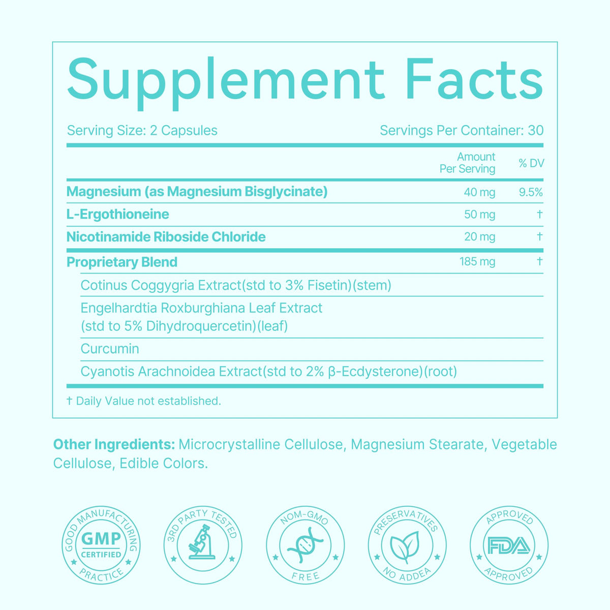 LAIFE L-Ergothioneine PLUS Supplement, Cellular Antioxidant Supplement for Energy, Skin, Vitality & Whole-Body Wellness with L-Ergothioneine, NR, Quercetin, Curcumin & Magnesium Glycinate, 60 Capsules LAIFE buy supplements Au