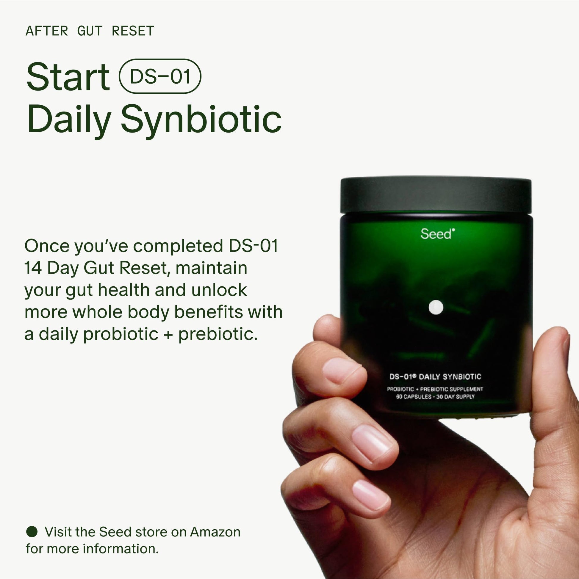 Seed 14 Day Gut Reset - Prebiotic and Probiotic for Women & Men - Digestive Health, Gut Health, Rapid Gut Recovery, Bloating & Constipation Relief - Vegan & Shelf-Stable - 28 Capsules (14-Day Supply) Visit the Seed StoreBuy Supplements Australia