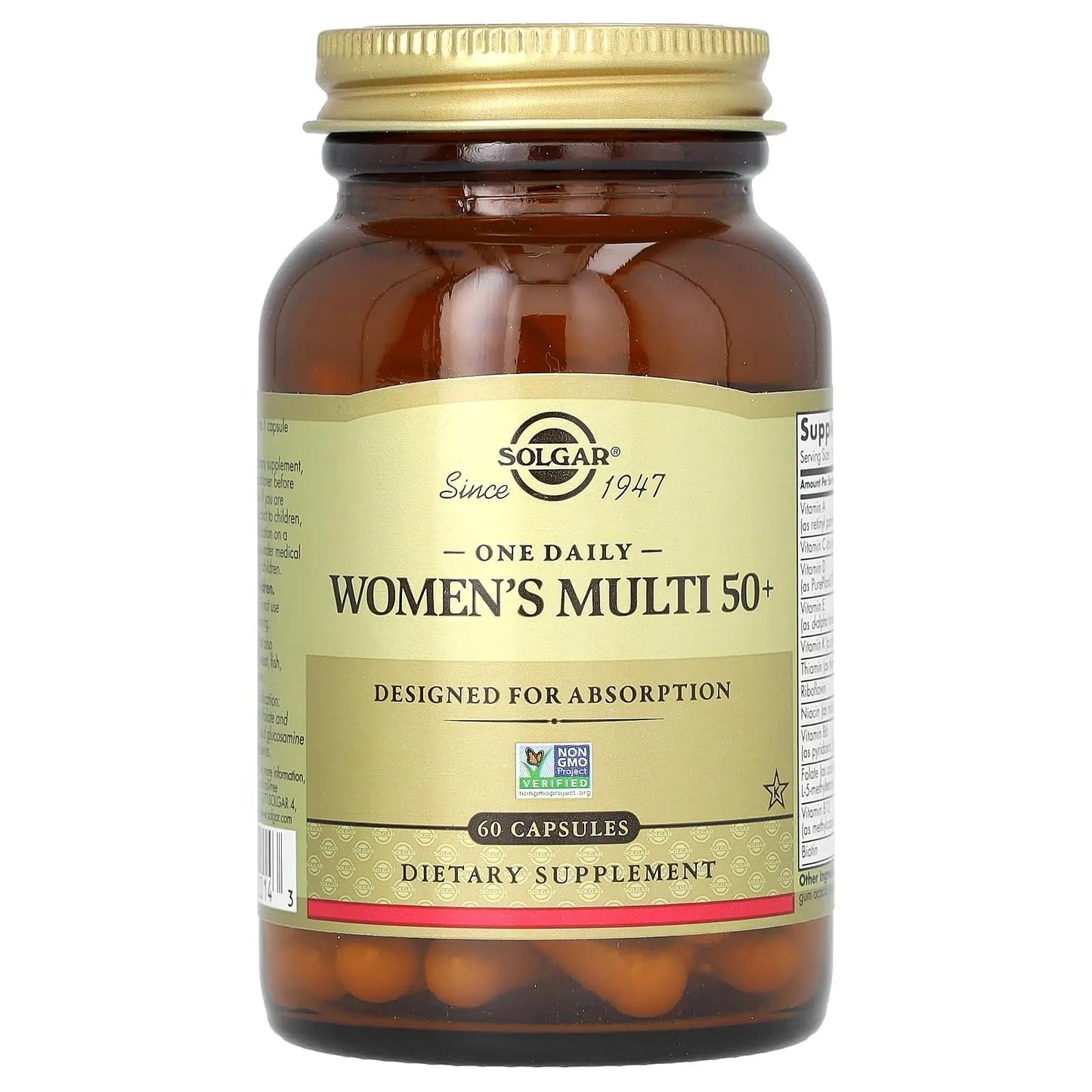 Solgar One Daily Women's Multi 50+ Whole Body Support for Women 50 and Older - Highly Absorbable Heart, Bone & Breast Health SolgarBuy Supplements Australia