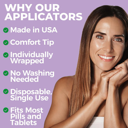 NewLife Naturals Vaginal Suppository Applicators for Boric Acid Suppositories, Size 0 & 00 Capsules, and Pills & Tablets – Individually Wrapped Disposable Applicators – Pack of 28 (Made in USA) NewLife NaturalsBuy Supplements Australia