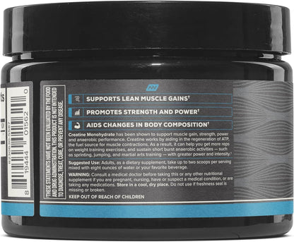 ONNIT Creatine Monohydrate Powder, IGEN™ Non-GMO Tested – 5g Premium Creatine for Muscle Strength, Power & Lean Mass, Supports Brain Health & Cellular Energy, Unflavored, 30 Servings, 5.29 oz 2-Pack ONNITBuy Supplements Australia