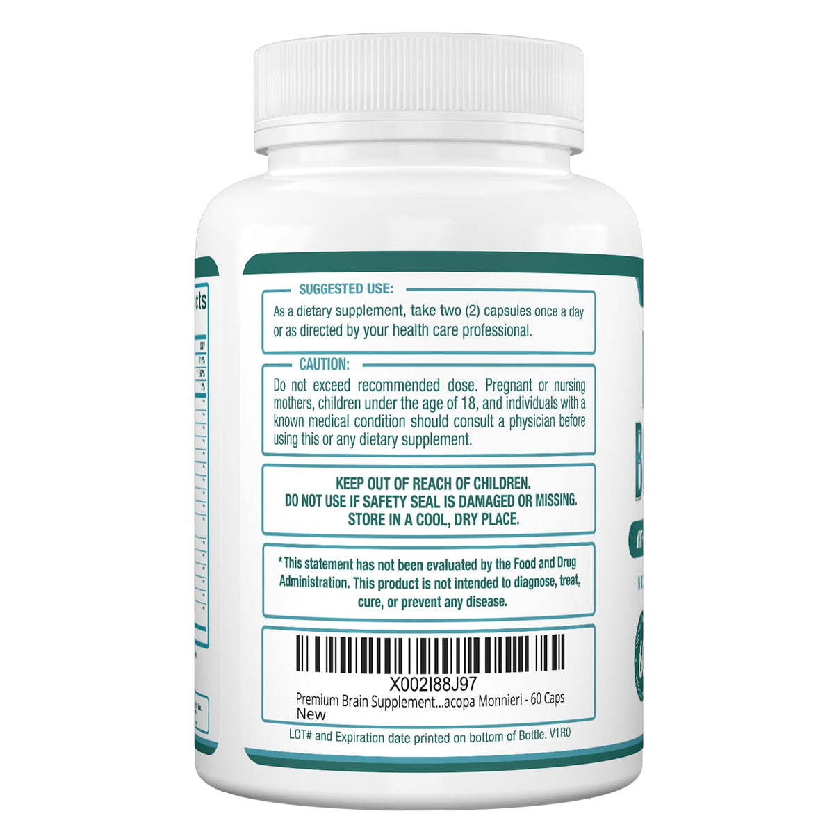Purely Optimal Brain Booster Nootropic Supplement – Brain Support for Memory, Focus, Clarity, Jitter-Free Energy for Adults, Seniors– with Ginkgo Biloba, Alpha GPC, Lion’s Mane – 60 Capsules Purely OptimalBuy Supplements Australia