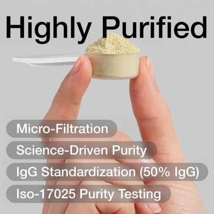 Toniiq Colostrum Powder – Ultra High Potency 50% IgG Concentrate – Farm-to-Jar Traceable French Colostrum – Microfiltered for Purity – Third-Party Lab Verified – 30 Servings Toniiq buy supplements Au