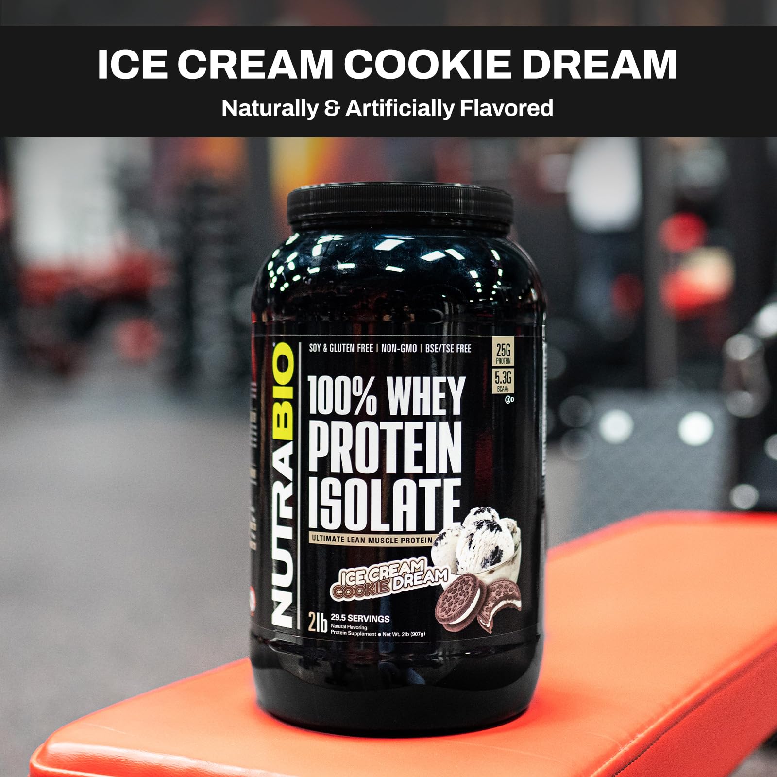 NutraBio Whey Protein Isolate Supplement – 25g of Protein Per Scoop with Complete NutraBioBuy Supplements Australia