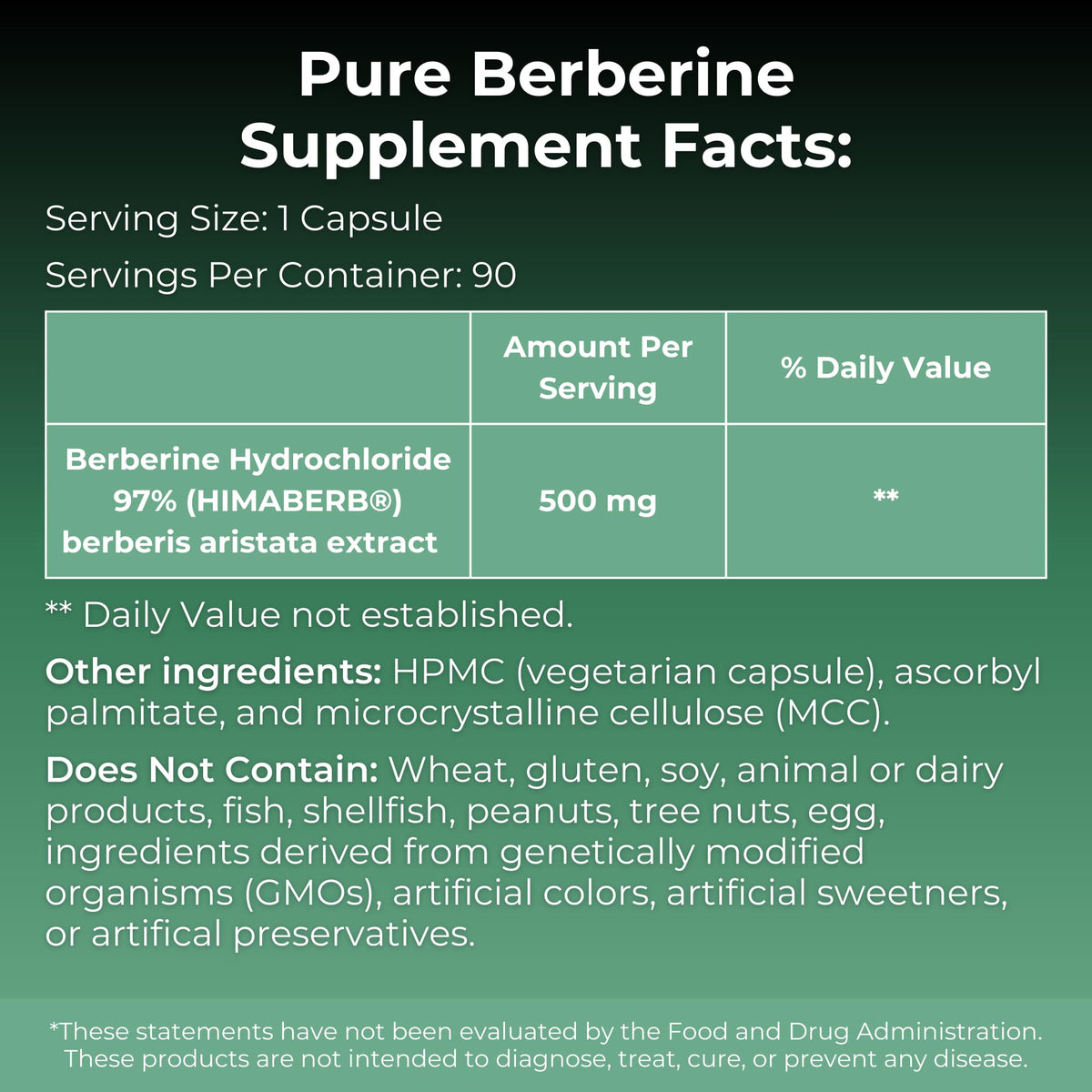 MYOXCIENCE Pure Berberine Himaberb | 500 mg of Berberine HCl per Serving | 90 Servings MYOXCIENCE buy supplements Au